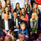 10. desember: Kronprinsessen og Prins Sverre Magnus var til stede under Redd Barnas fredsprisfest utenfor Nobels fredssenter. Foto: Fredrik Varfjell / NTB scanpix